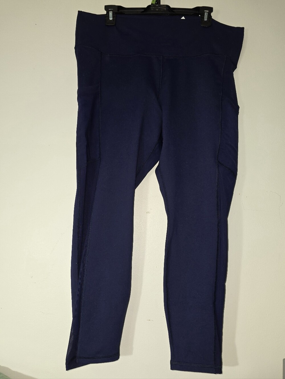 Fabletics Navy High-Waist Performance Leggings Powerhold